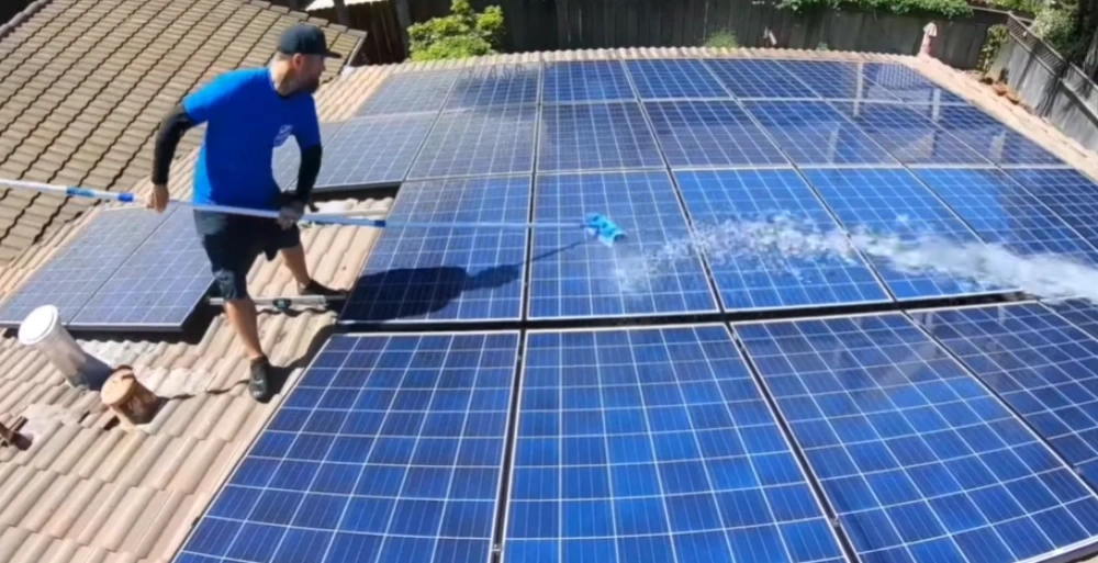 solar panel cleaning santa cruz